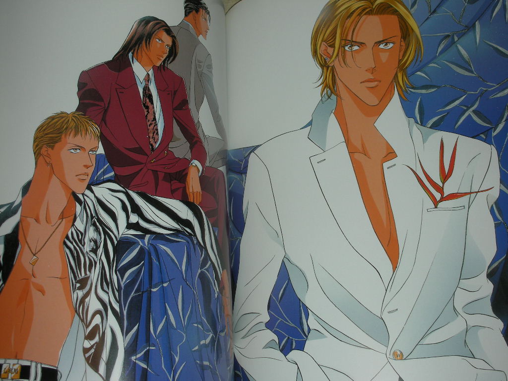 Youka Nitta Art Book Charisma When A Man Loves A Man Yaoi Manga | eBay