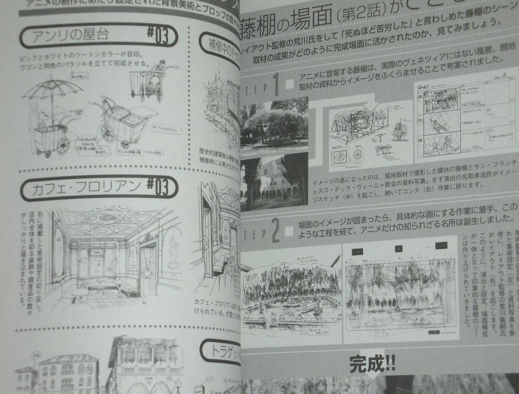 Aria The Origination Perfect Guide Art Book Kozue Amano Manga Anime Ebay