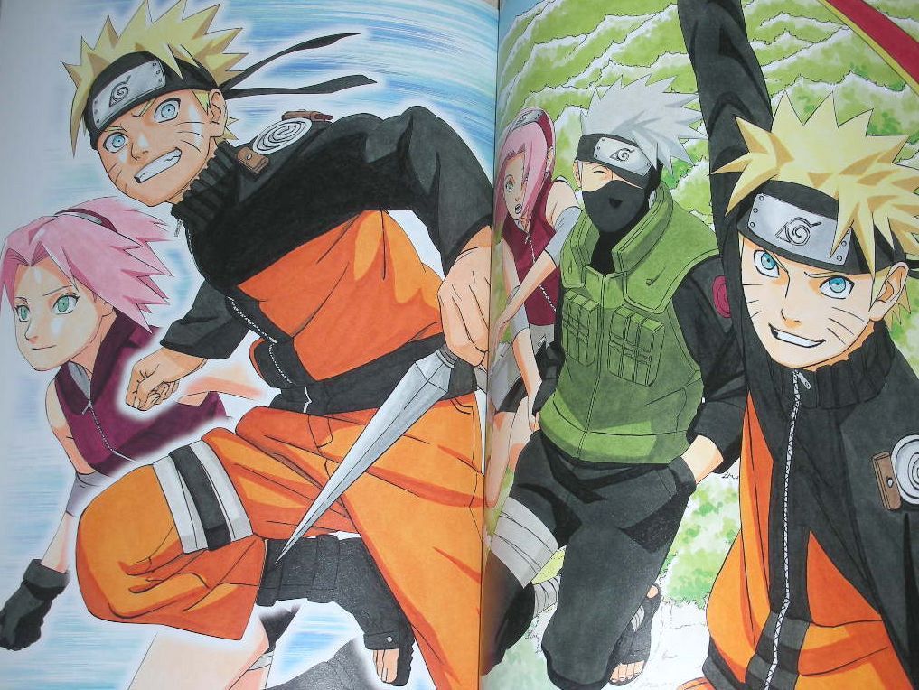 Купить Doujinshis Naruto Masashi Kishimoto Illustrations Art Book Manga