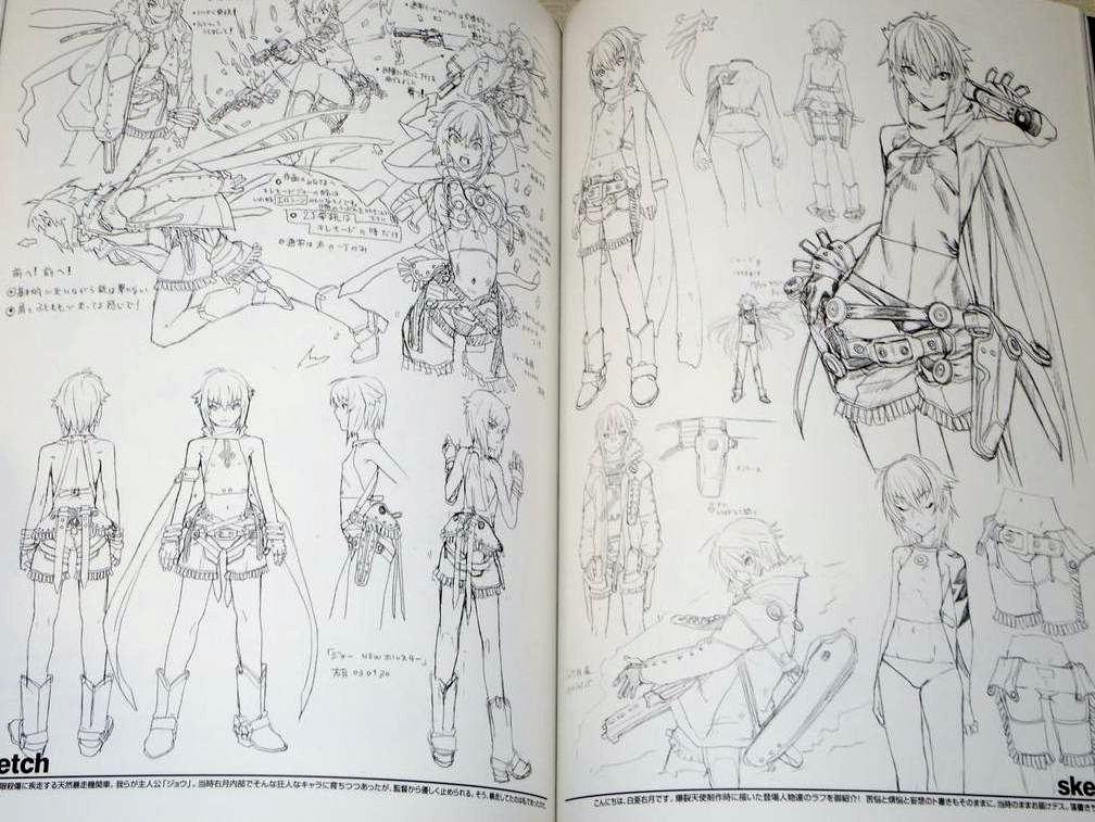 Collectibles Japan Ugetsu Hakua Works Flam Boyant Bakuretsu Tenshi Burst Angel Art Book Other Anime Collectibles Rawatankanser Com