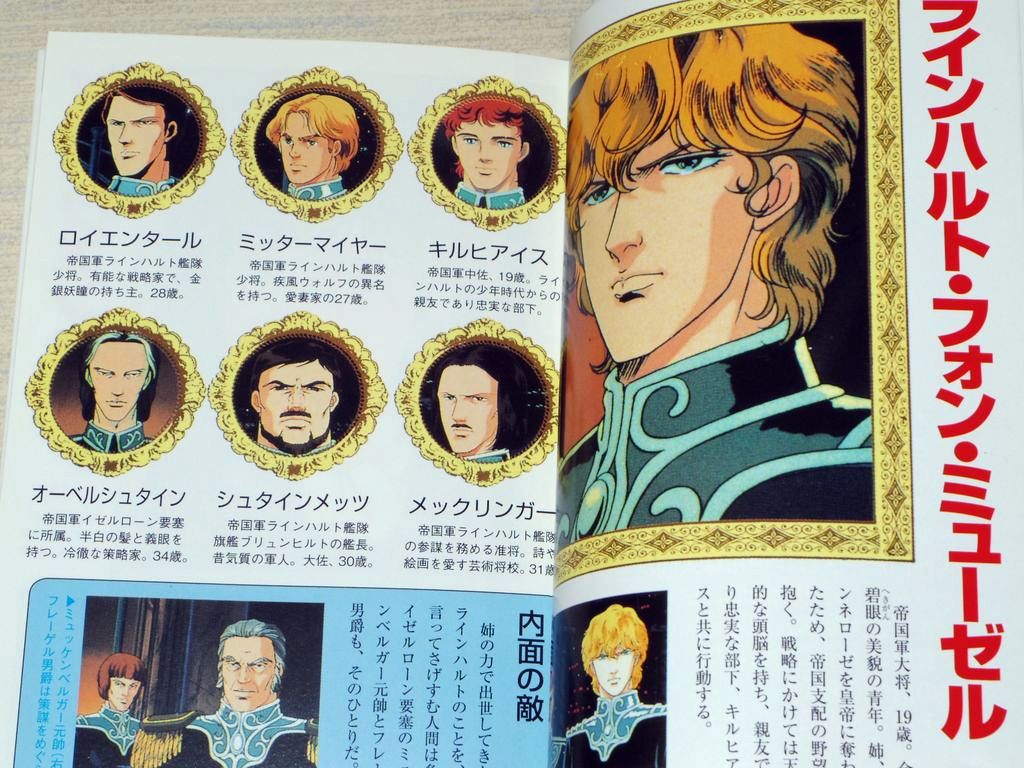 Legend Of The Galactic Heroes My Conquest Is The Sea Of Stars Art Book Amjuju Ebay