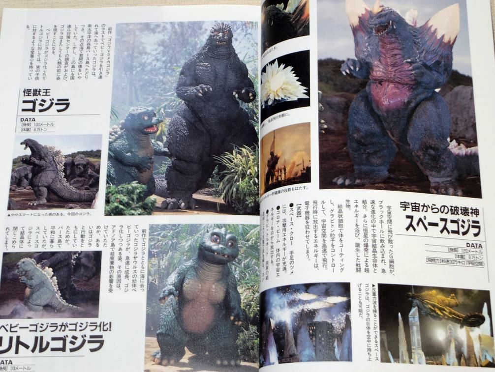 Godzilla Magazine 5 Godzilla Vs Spacegodzilla Photo Guide Book Ebay