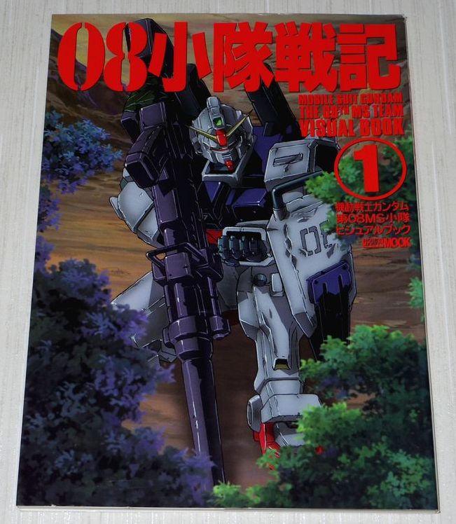 Mobile Suit Gundam The 08th Ms Team Visual Art Book W Poster 1996